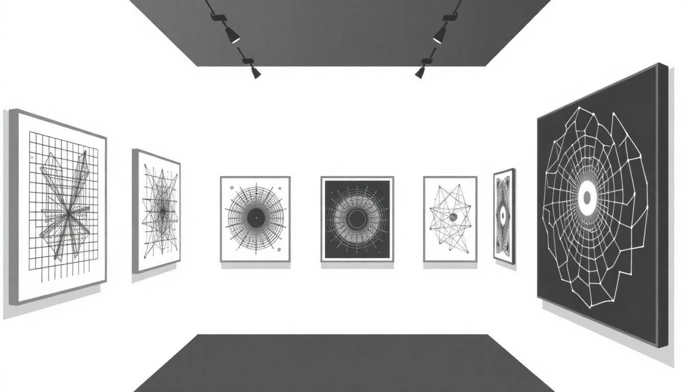 From Normie to Networks: A Curated Celebration of Ten Artists in Procedural Monochrome